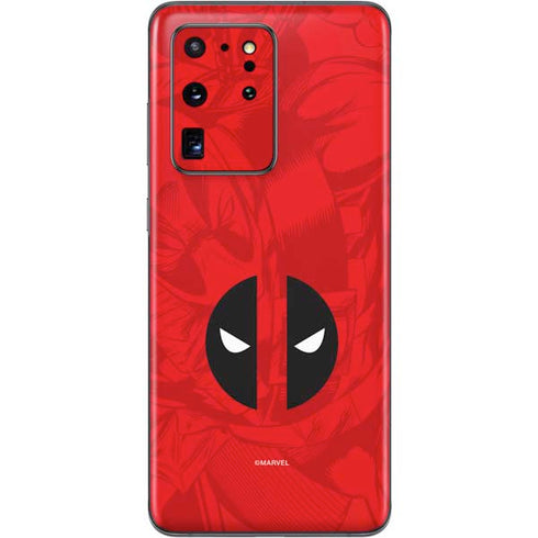 Marvel Deadpool Deadpool Emblem Galaxy S20 Ultra 5G Skin
